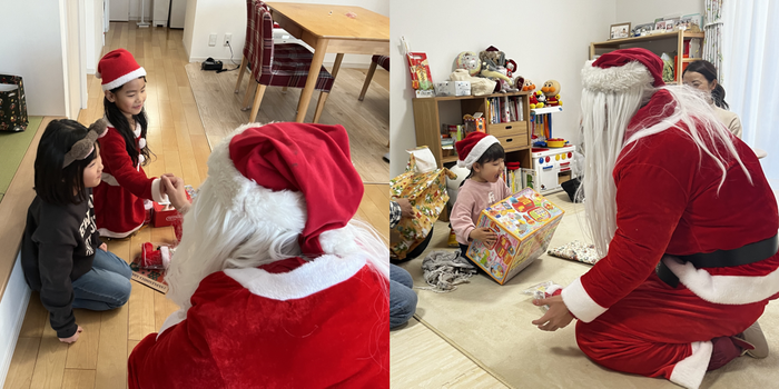 2023年12月 クリスマス スペシャル企画「サンタがおうちにやってくる!?」