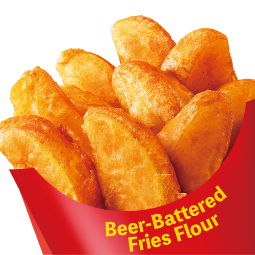 調理例(ビアコーテッドポテト)