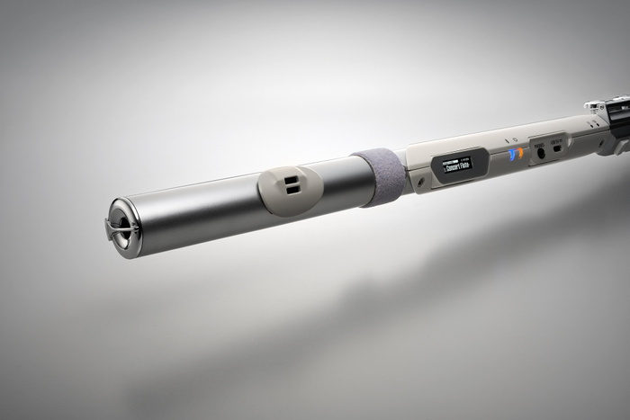 新開発のデュアル・ブレスセンサーを搭載したマウスピース