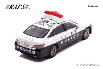 大阪府警察所轄署地域警ら車両(浪4):右後