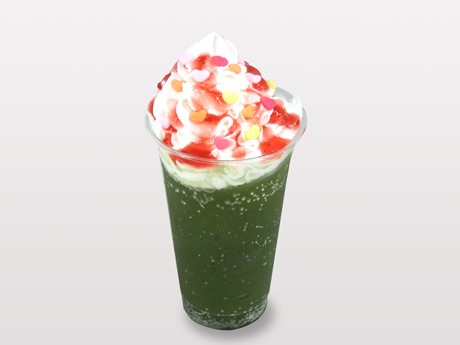 村井Pの京都といえば抹茶ソーダ 税込700円