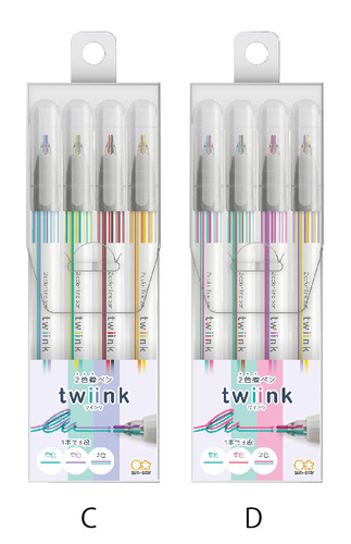 twiink 第二弾カラー 4本セット
