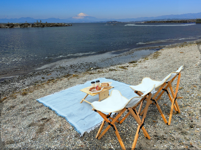 ［Rooｍ B］ピクニックセットを持って海岸へ。庭のように気軽にお出かけ。