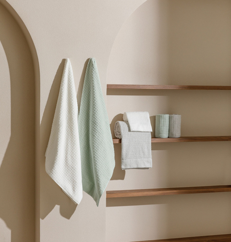 ヴィラスイート　南国ヴィラ仕様の今治タオル