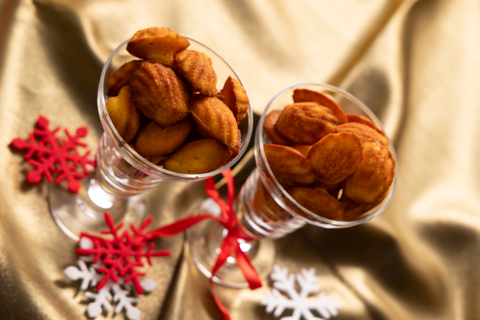 サンタの魔法の林檎～りんごマドレーヌ