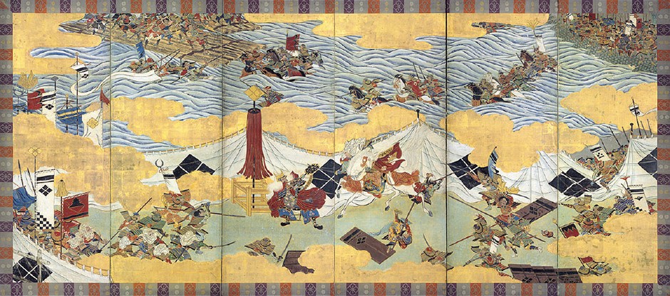 川中島合戦図屏風(長野県立歴史館蔵)【前期】