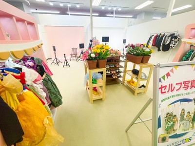 思い出を残せるセルフ写真館