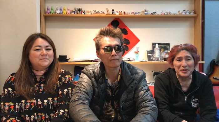 左からSIZUKU、GOD、H&Lambda;L