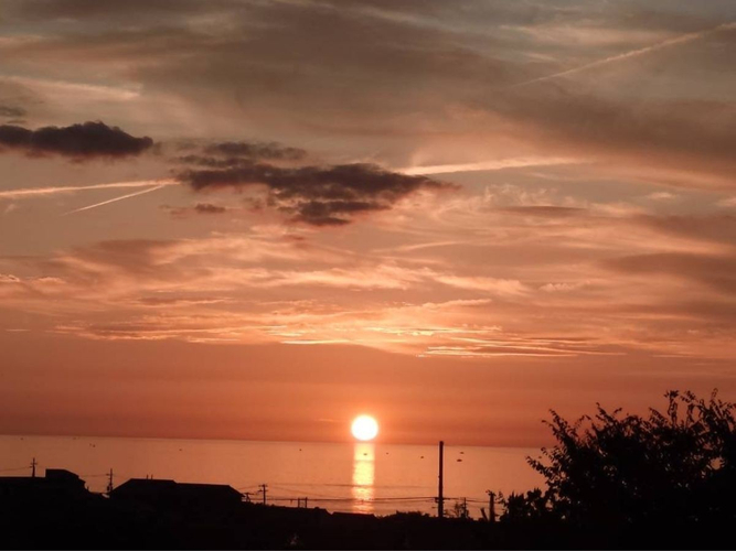 日本の夕陽百選に選ばれた夕日