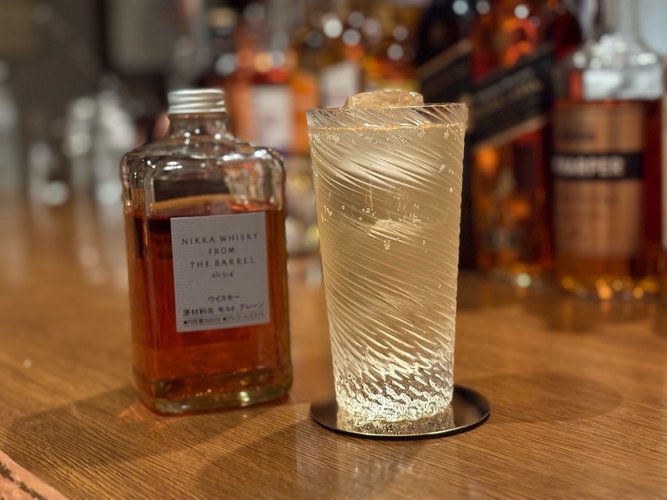 NIKKA WHISKY  FROM THE  BARREL　ソーダ割り　