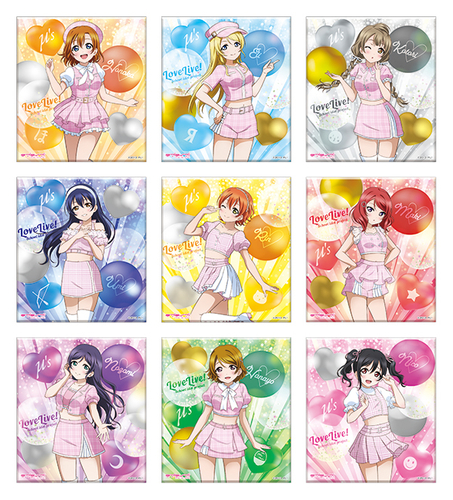 アートパネル(&mu;'s girly pink) (全9種・ランダム)　660円(税込)