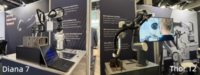 独Agile Robots、フィジカルAIの産業応用と「両手ロボット」学習データ収集を欧州で実演