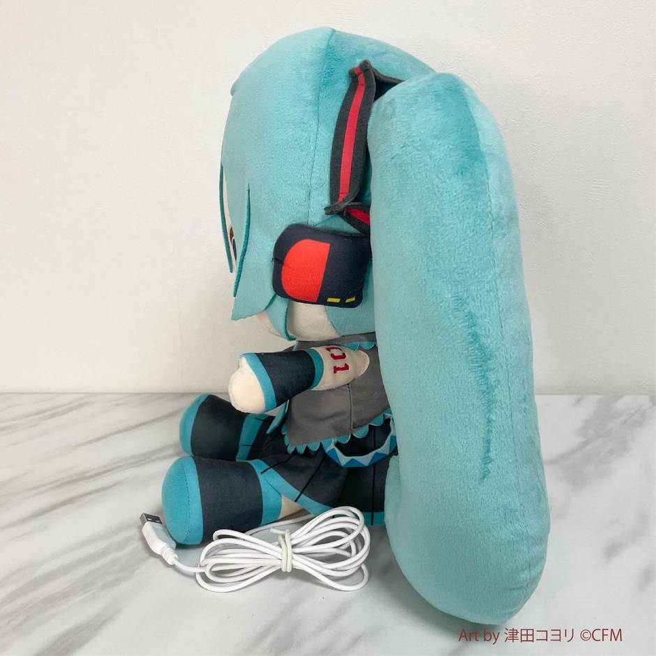 あったかぬいぐるみ 初音ミク 横