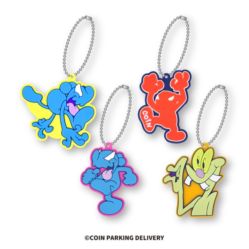 ▲ラバーマスコット(全4種)