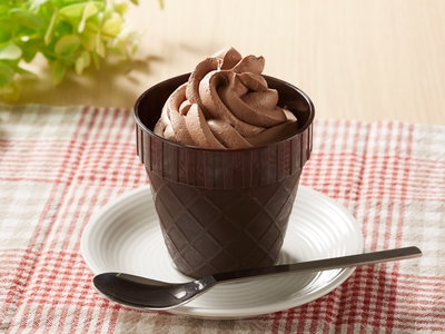 ソフトクリームみたいなプリン ベルギーチョコ 単品画像