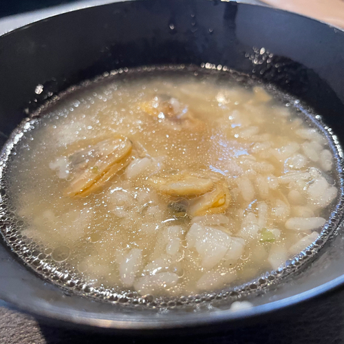 あさりメンマご飯　