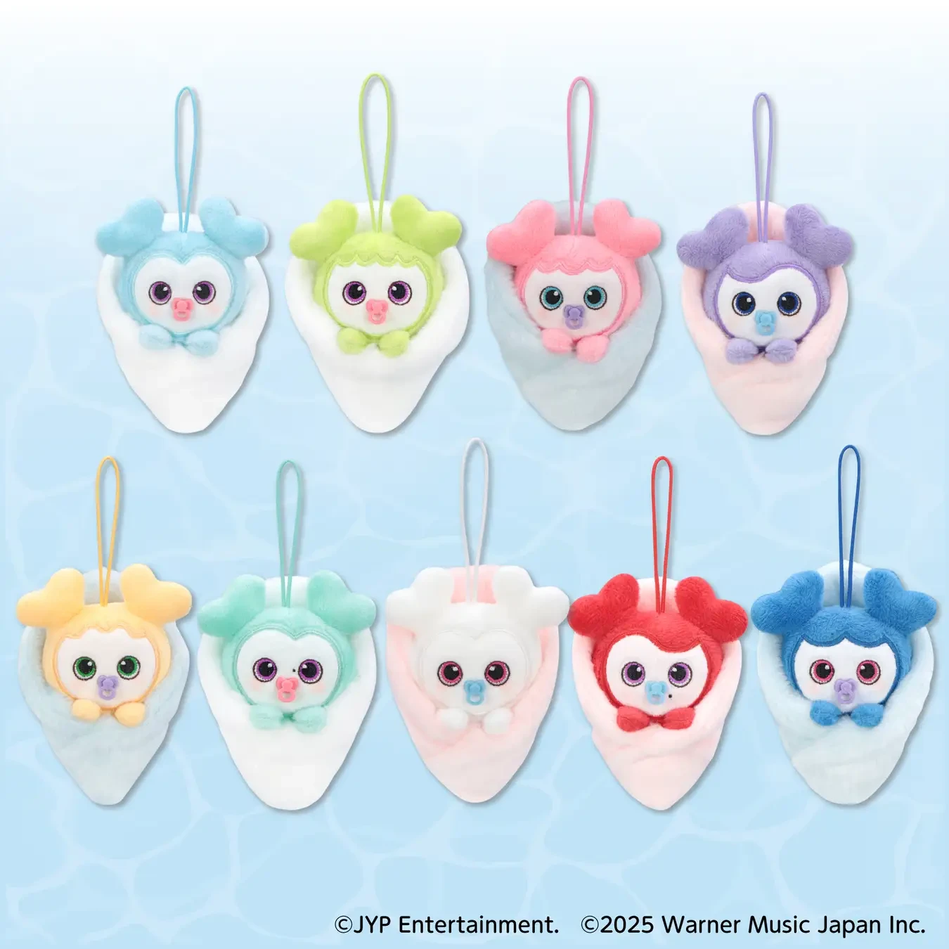 ▲TWICE LOVELYS　おくるみマスコット～BABY LOVELYS～（全9種）