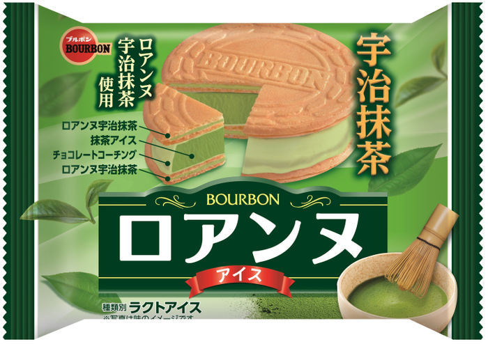 ロアンヌアイス宇治抹茶