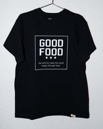 GOOD FOOD LOGO T-SHIRT(フロントデザイン)