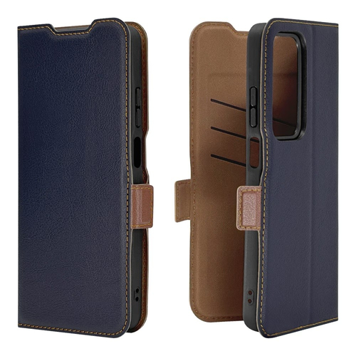 ネイビー&times;ブラウン