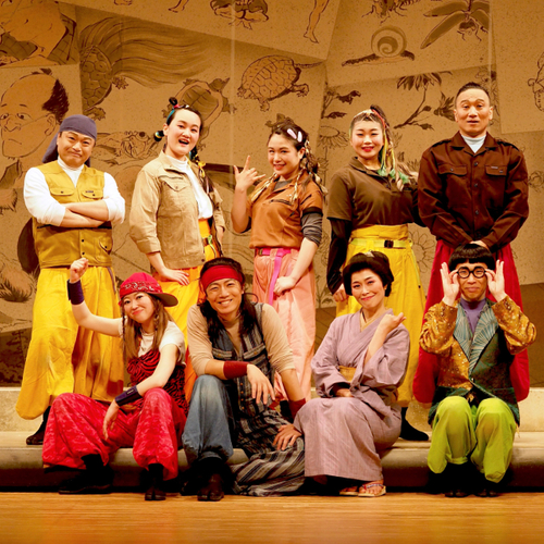 北斎マンガ　キャスト