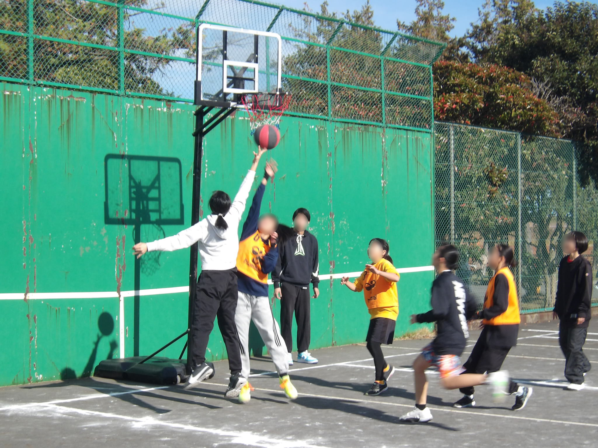 ③ストリートバスケット大会(昨年開催の様子)