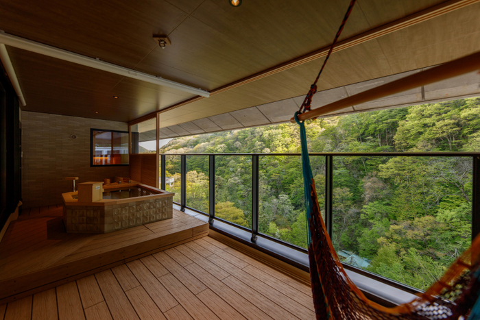 源泉かけ流し露天風呂