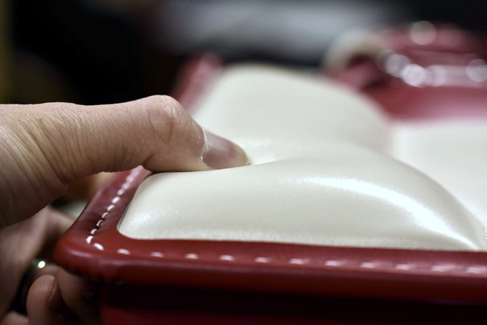 Mクッションで負担を軽減