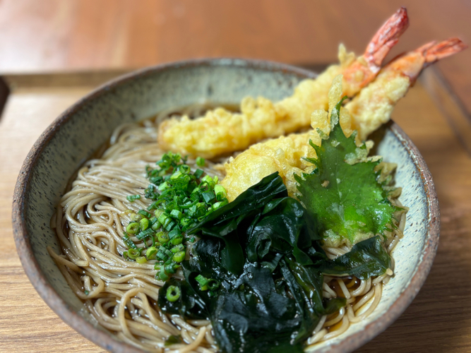 海老天そば