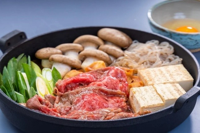 〇九条ねぎと京の肉すき焼きセット　２人前