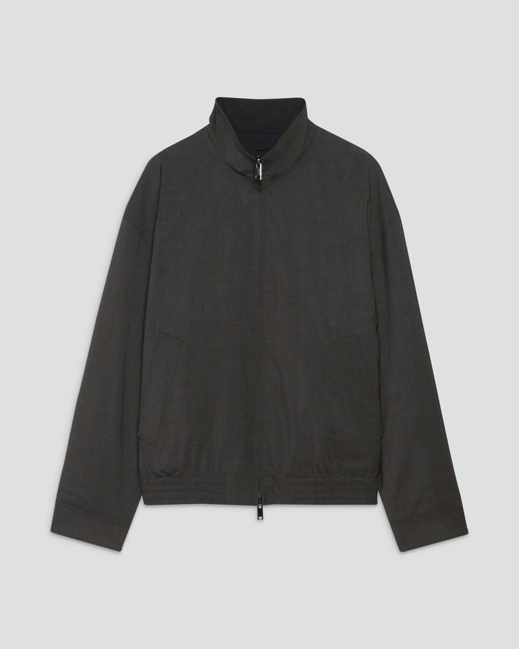 Motion Wool Stand Blouson Reversible