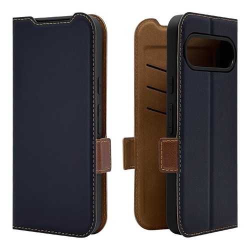 ネイビー&times;ブラウン