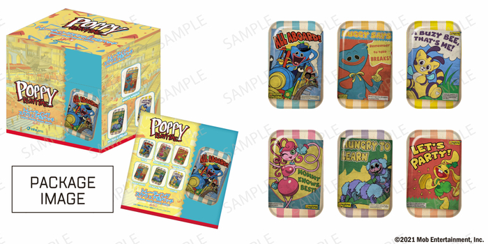 トレーディングスクエア缶バッジパッケージ