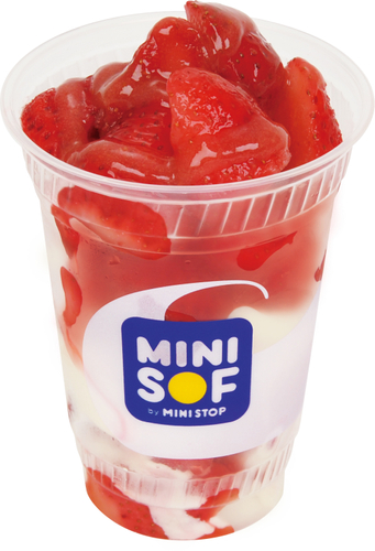 たっぷりいちごパフェ　単品画像