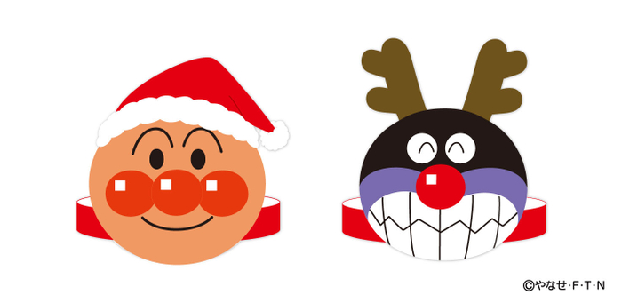クリスマス限定お面工作