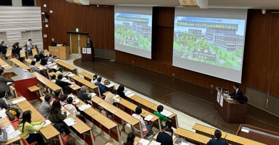 令和7年(2025年)3月に実施した市民公開講座の様子