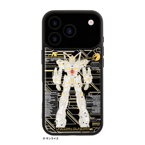 FLASH ユニコーンガンダム Ver.TWC 基板アート iPhone 17Pro ケース