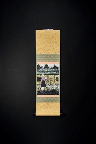 ミニ掛軸【伊藤潤二_うずまきC】