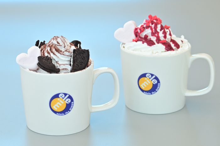 ▲「ミエレ ザ ダイナー」ホットチョコレートドリンク