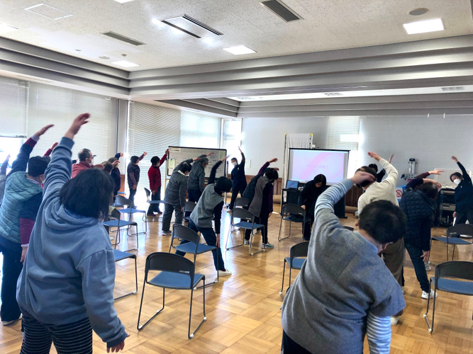 みんなの保健室事業　運動風景