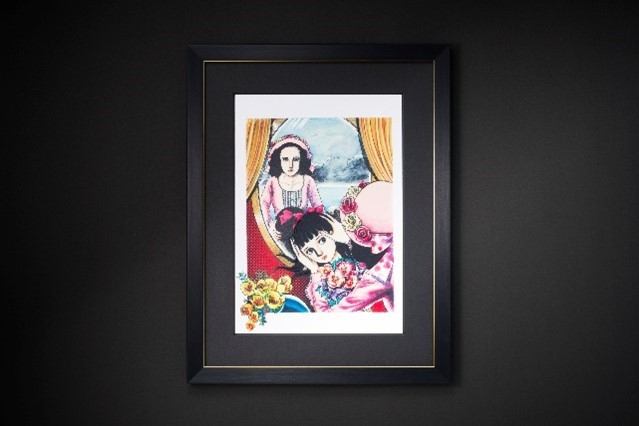 刺繍アート【楳図かずお_洗礼B】