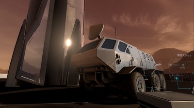 火星を駆け抜けるローバー