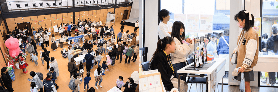 昨年のこどもマルシェの様子
