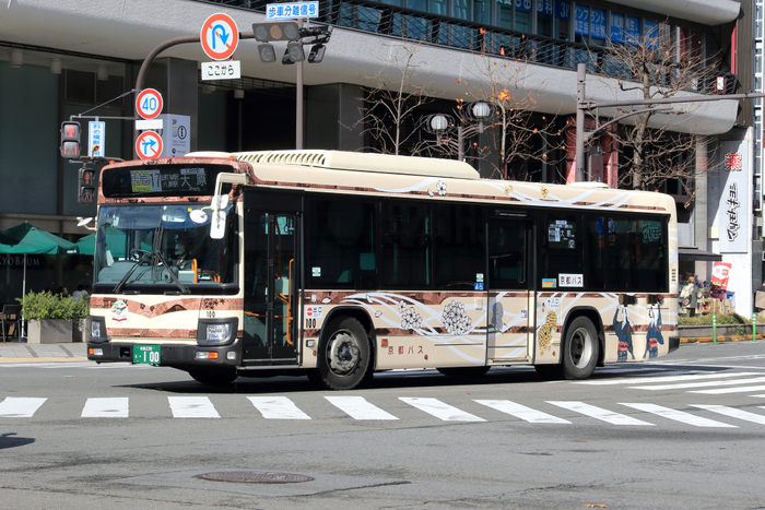 ▲京都バス 大原女号　