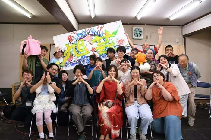 昨年のメイン作家3組を囲んで