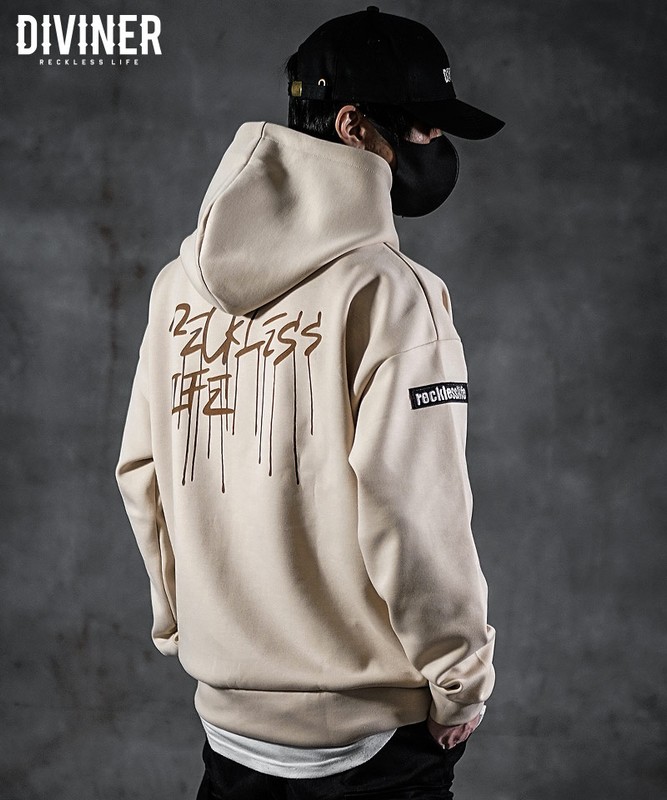 Melt Logo Hoodie(アイボリー)