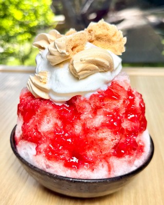 丹波産いちごの贅沢かき氷/淀屋橋店