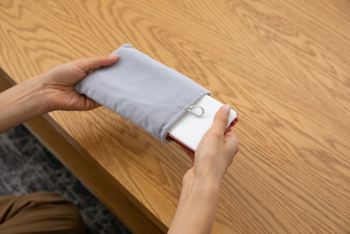 専用ポーチ付き