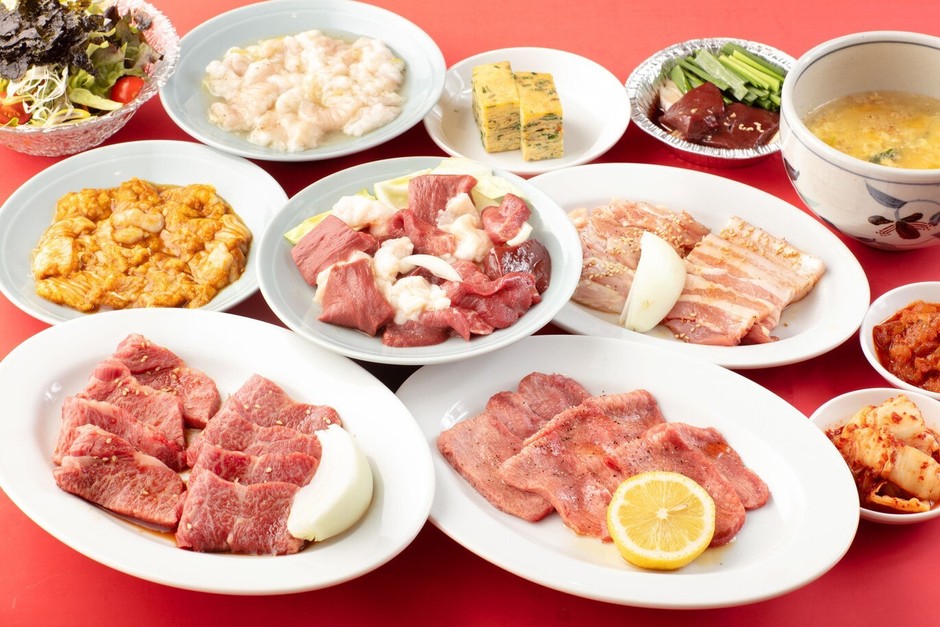 焼肉皿写真グループショット