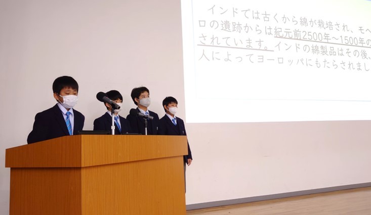 令和4年度(2022年度)学習発表会の様子